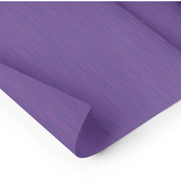 Papel Crepom Impermeável 48cm x 2m - Lilás
