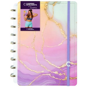 Caderno Inteligente Aurora by Luara Médio 80fls CI