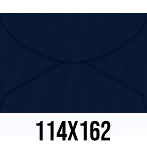 Envelope Colorido 114mm x 162mm - Azul Marinho c/100 Foroni