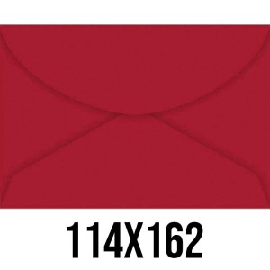 Envelope Colorido 114mm x 162mm - Vinho c/100 Foroni