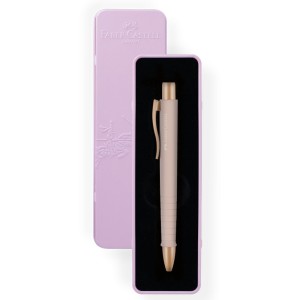 Caneta Esferográfica 1.0mm Poly Ball Urban Rosa Gold Faber Castell