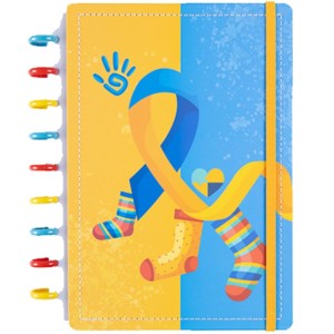 Caderno de Disco Médio Sindrome de Down Diskô