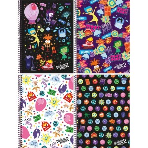 Caderno 10 Matérias Divertidamente 2 Disney 160Fls Foroni