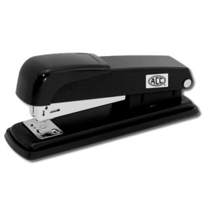 Grampeador Preto 13,5cm para 25 Folhas ACC-19