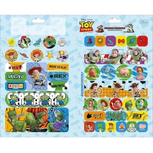 Cartela de Adesivos Duplo G - Toy Story Tilibra