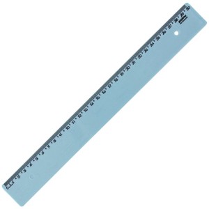 Régua 30cm Azul New Line Maxcril