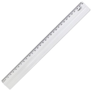 Régua 30cm Transparente Cristal New Line Maxcril