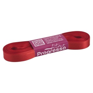 Fita de Cetim n.2 1354 - Vermelho Tomate Progresso