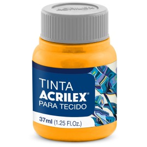 Tinta para Tecido 37ml - Amarelo Ouro 505 Acrilex
