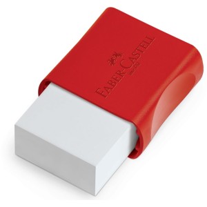 Borracha Escolar Branca FC Max Grande Faber Castell