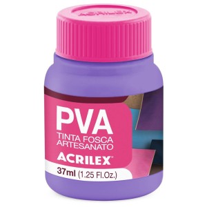 Tinta PVA Fosca 37ml - Lilás 528 Acrilex
