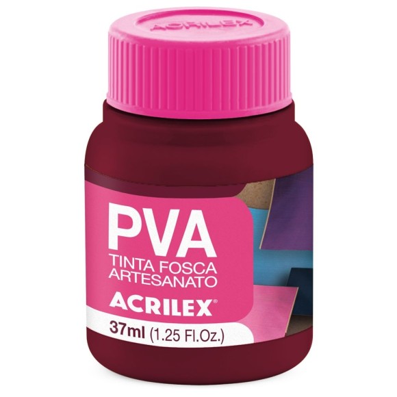 Tinta PVA Fosca 37ml - Vinho 565 Acrilex