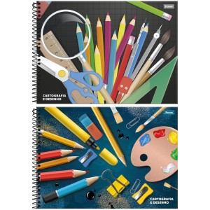 Caderno de Cartografia Básico 48 Folhas Foroni