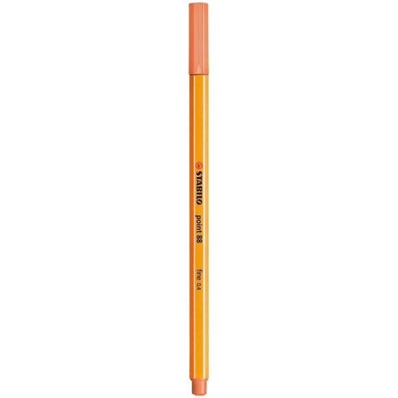 Caneta Stabilo 0.4mm Point 88/26 Salmão