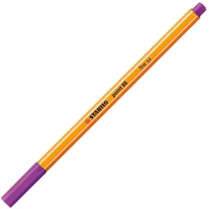 Caneta Stabilo 0.4mm Point 88/58 Lilás