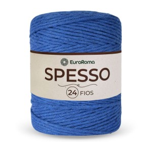 Barbante Spesso 24 Fios 903 - Azul Royal 1kg EuroRoma