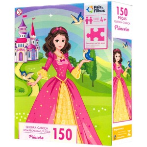 Quebra-Cabeça -  Princesa 150 Peças 2863 Pais e Filhos