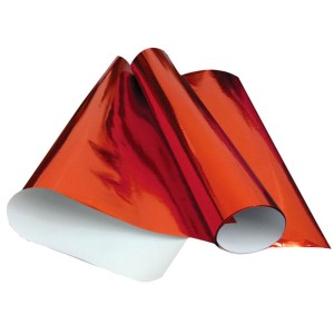 Papel Laminado 45x59cm - Vermelho Cromus