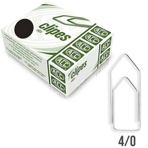 Clips 4/0 Aço Galvanizado c/50 ACC