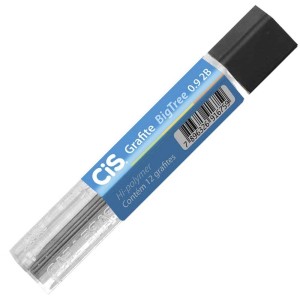 Grafite 0.9mm 2B - Tubo com 12 Minas CiS