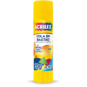 Cola em Bastão 20g Escolar Acrilex