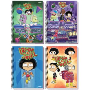 Caderno 10 Matérias Irmão do Jorel 160 Folhas Credeal