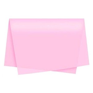 Papel de Seda 48x60cm - Rosa Claro c/100