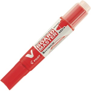 Pincel Marcador para Quadro Branco V-Board Master Vermelho Pilot