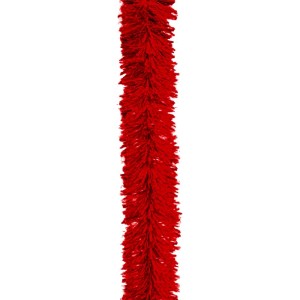 Festão de Natal Rabo de Gato Vermelho 3cm x 5 Metros FFQ-3 SoNatal