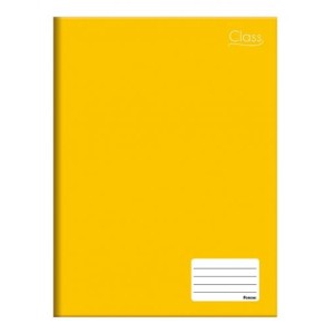 Caderno Brochura 1/4 Amarelo 48fls Foroni