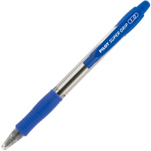 Caneta Esferográfica 1.0mm Super Grip Azul Pilot