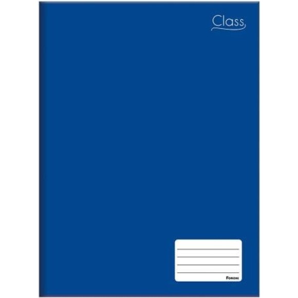 Caderno Brochura Azul 48 Folhas Foroni