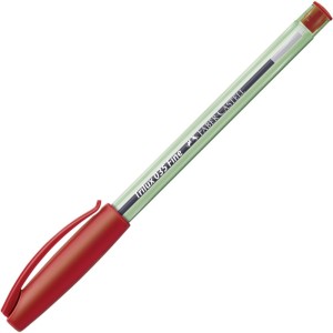 Caneta Esferográfica 0.8mm Trilux Fine 035 Vermelha Faber Castell