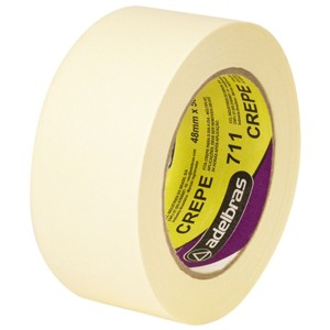 Fita Crepe Palha 48mm x 40m Adelbras