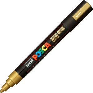 Caneta Posca PC-5M - Ouro Uniball