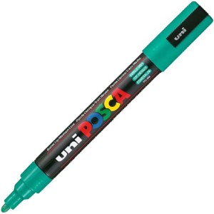 Caneta Posca PC-5M - Verde Esmeralda Uniball