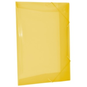 Pasta com Elástico Amarela 501PP-AM DAC