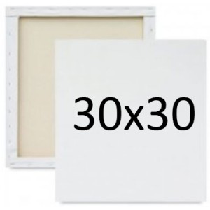 Tela para Pintura 30x30cm Luarte