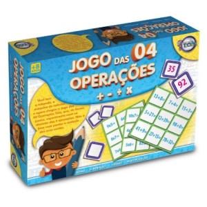 Jogo das 4 Operações 12137  Toia Brinquedos